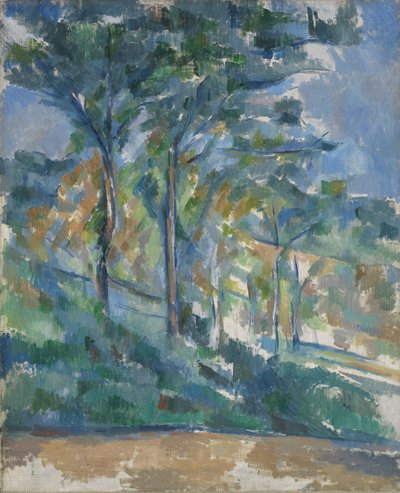 Landschap, ca. 1900 door Paul Cézanne